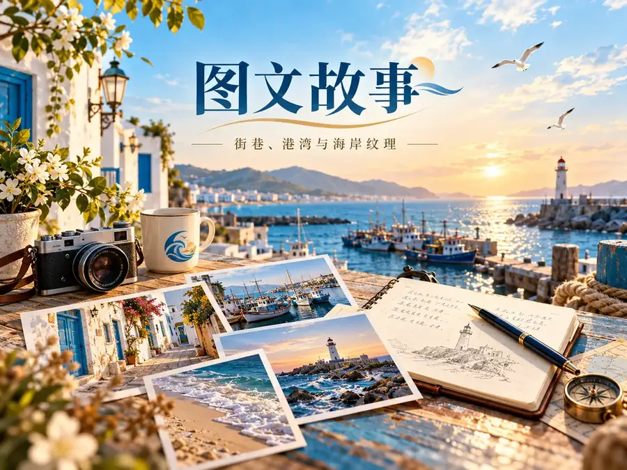 港湾与海岸影像辅助图